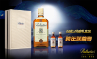 【滿意購】送禮好選擇:Ballantine's百齡壇特醇蘇格蘭威士忌2013新年禮盒(約合99元)——龍口網